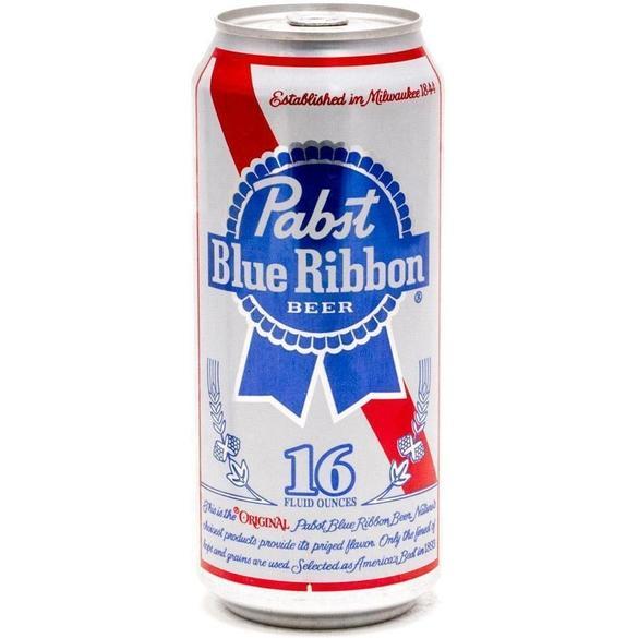 Pabst PBR (Pabst Blue Ribbon) Pilsner/Lager - The Beer Library
