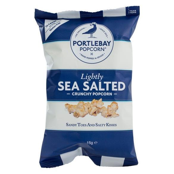 Portlebay Sea Salt Popcorn Food - The Beer Library