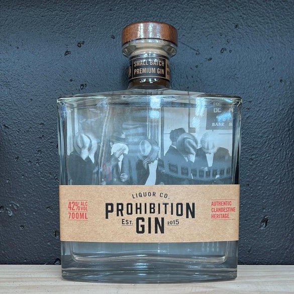 Prohibition Spirits Small Batch Premium Gin Gin - The Beer Library
