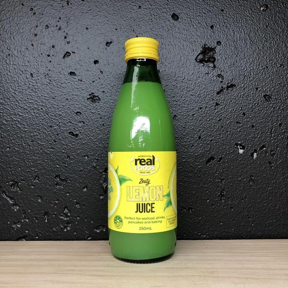 Real Foods Lemon Juice Non-Alcoholic - The Beer Library