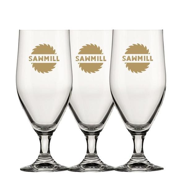 Sawmill Sawmill Beer Glass Glassware - The Beer Library