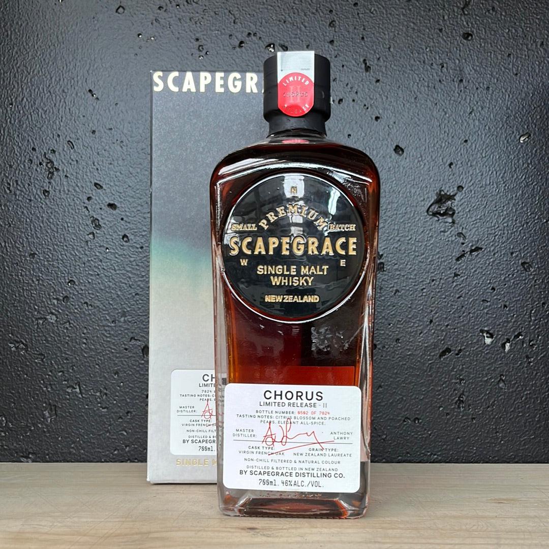 Scapegrace Scapegrace Chorus II Limited Release Single Malt Whisk(e)y - The Beer Library
