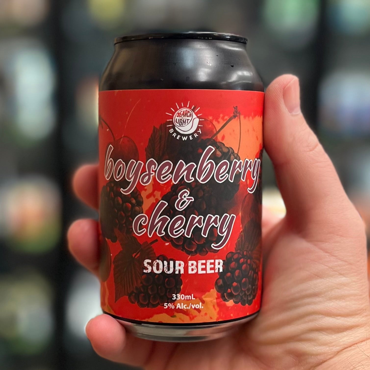 Searchlight Exotic Sour Series #2 Boysenberry & Cherry Sour/Funk - The Beer Library