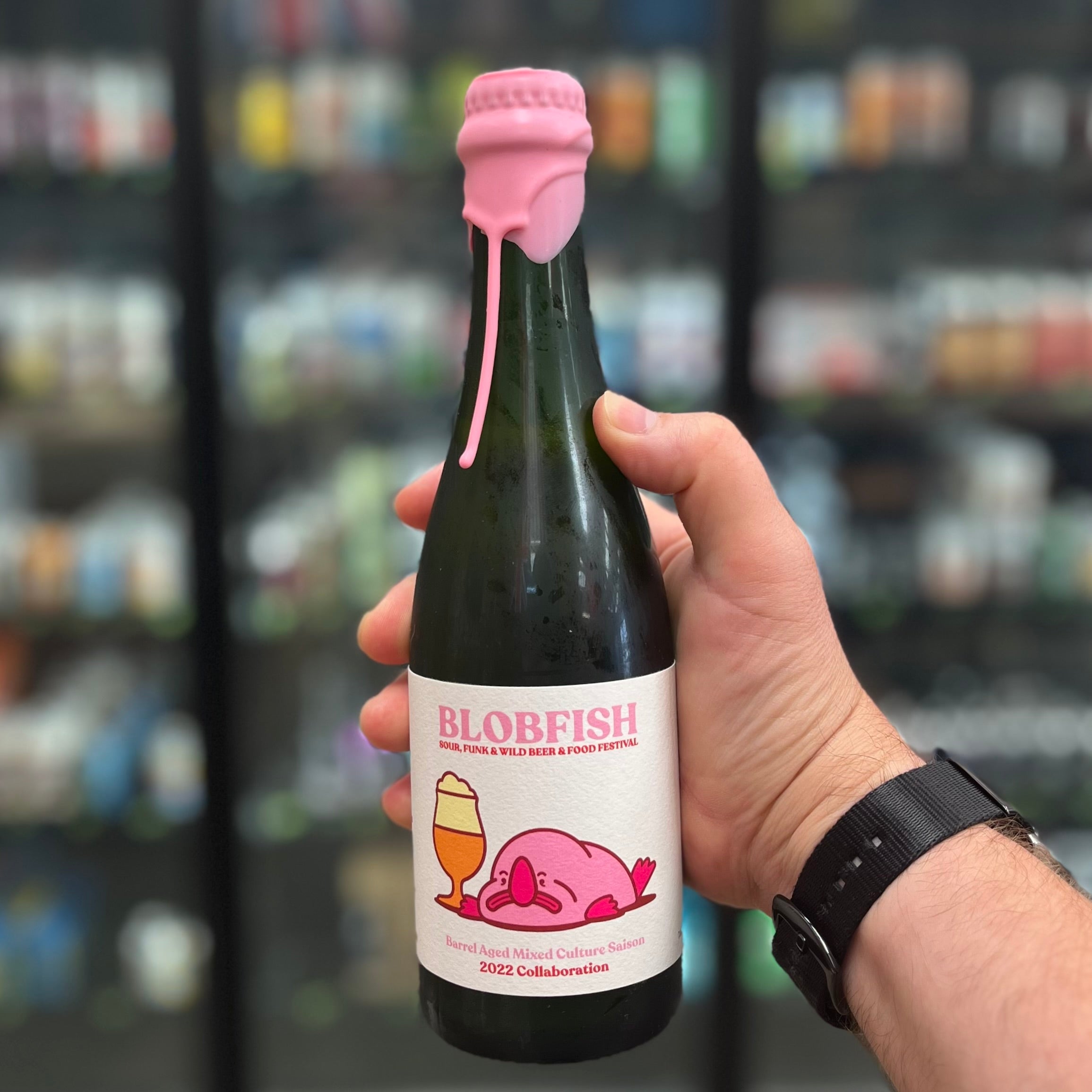 Site Fermentation Project Blobfish Barrel Aged Mixed Culture Saison Sour/Funk - The Beer Library