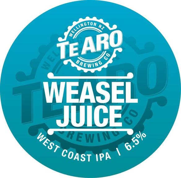 Te Aro Weasel Juice West Coast IPA IPA - The Beer Library