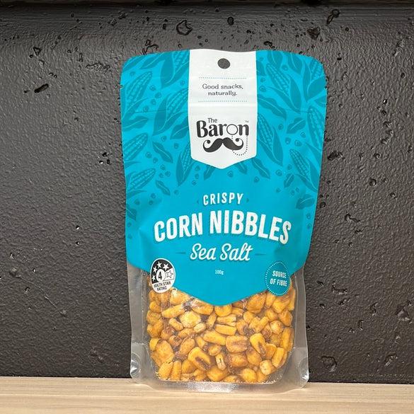The Baron Sea Salt Crispy Corn Nibbles Food - The Beer Library