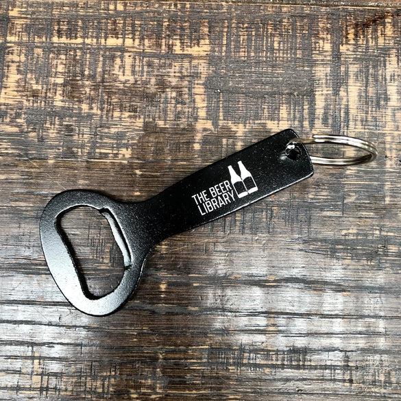 The Beer Library Beer Library Keyring Bottle Opener Merchandise - The Beer Library