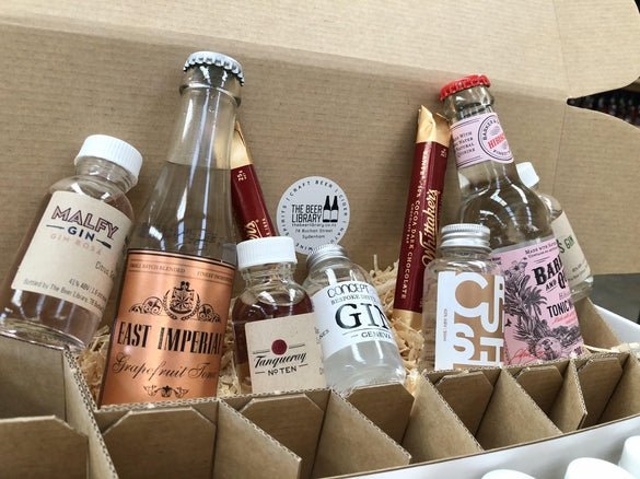 The Beer Library Gin Sampler Box Gin - The Beer Library