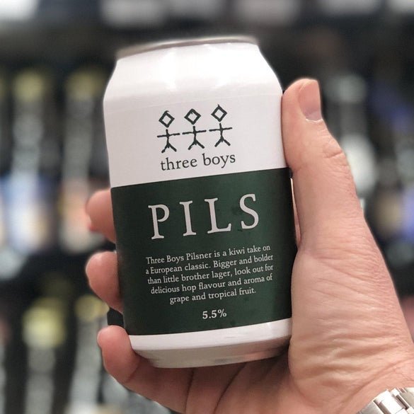Three Boys Pils Pilsner/Lager - The Beer Library