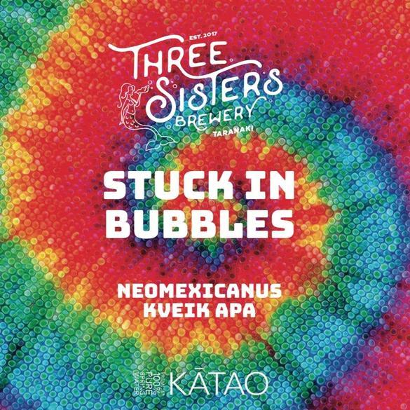 Three Sisters Stuck In Bubbles Neomexicanus Kveik APA Hazy IPA - The Beer Library