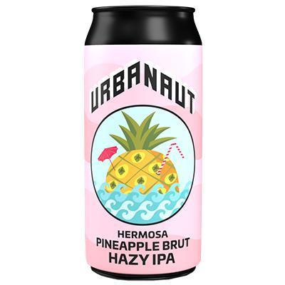 Urbanaut Hermosa Pineapple Brut Hazy IPA Hazy IPA - The Beer Library